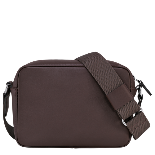 Camera bag Longchamp sur Seine , Cuir - Moka - Vue 4 de 5