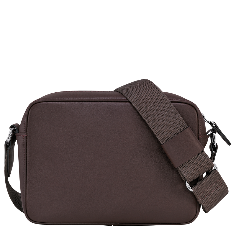 Camera bag Longchamp sur Seine , Cuir - Moka  - Vue 4 de 5