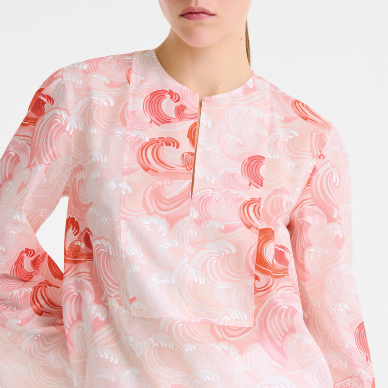 Shirt , Ballerina - Printed poplin  - View 3 of 4