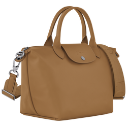 Le Pliage Xtra S Handbag , Tobacco - Leather
