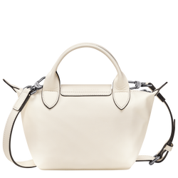 Le Pliage Xtra Tas met handgreep aan de bovenkant XS, Ecru