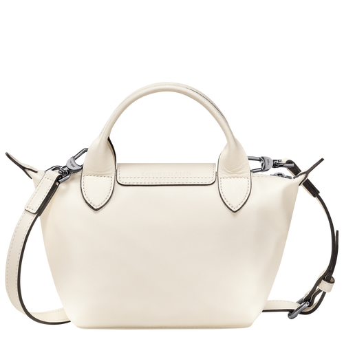 Le Pliage Xtra XS Handbag , Ecru - Leather - View 4 of 6