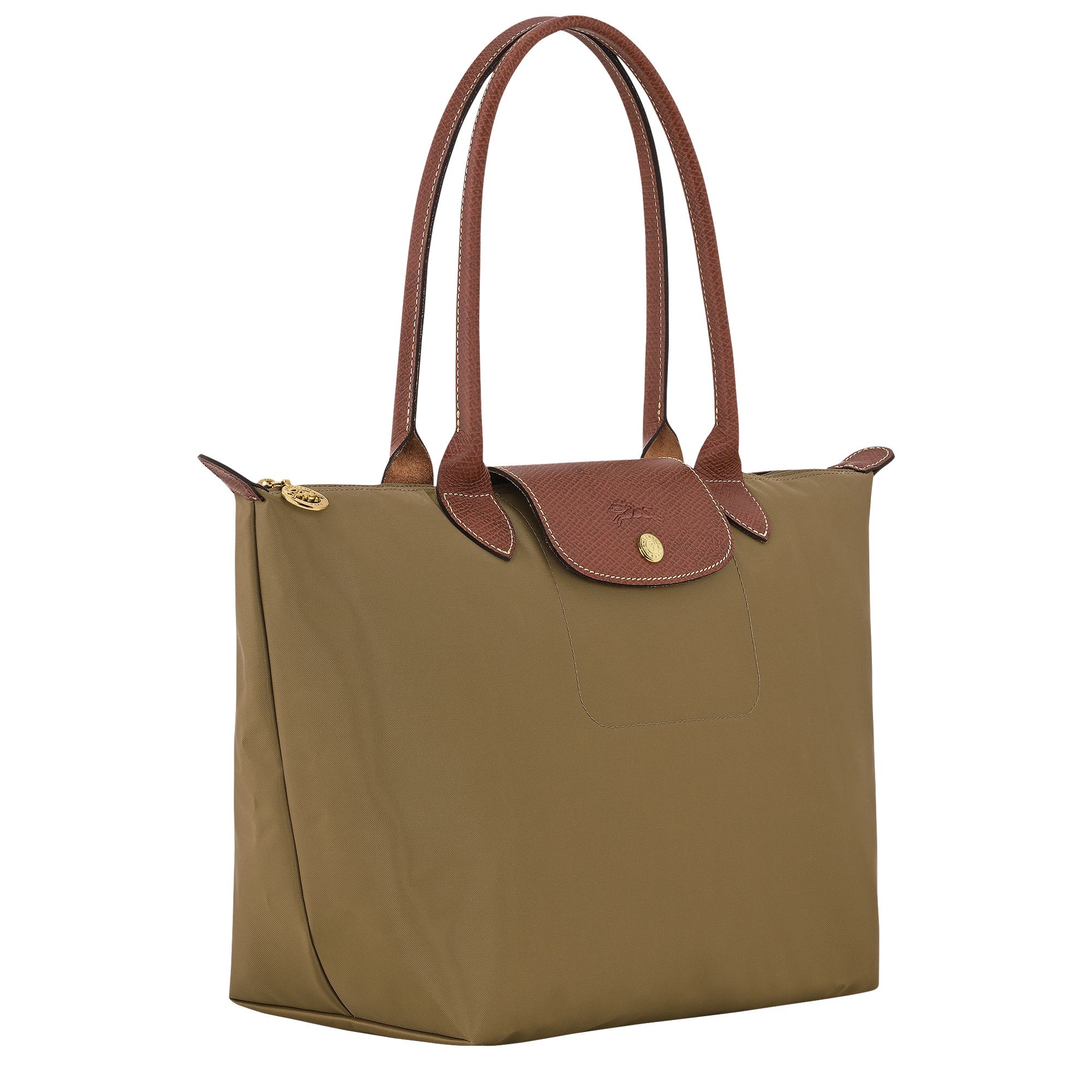 Le Pliage Original Tote bag M, Olive