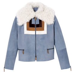 Jacke Herbst Winter Kollektion Fur Den Laufsteg Wolkenblau cajp32t36 Longchamp Ch