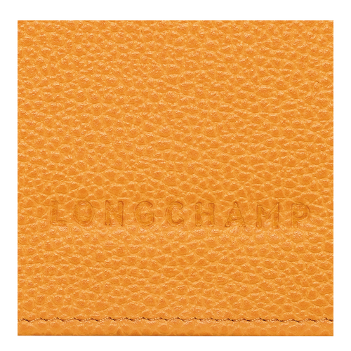 Le Foulonné Continental wallet , Apricot - Leather - View 4 of  4