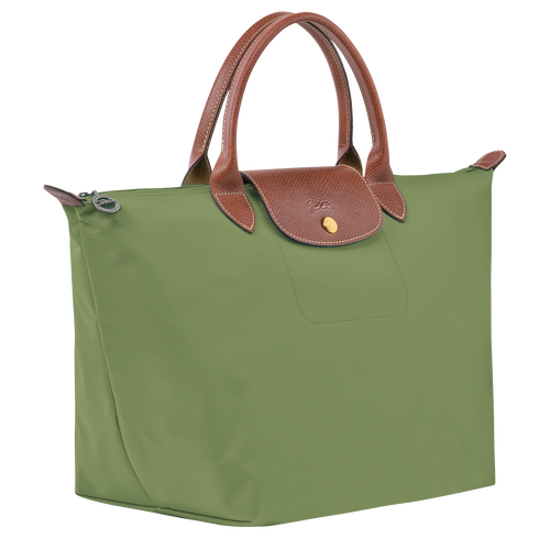 Le Pliage Original M Handbag , Lichen - Recycled canvas - View 2 of 5