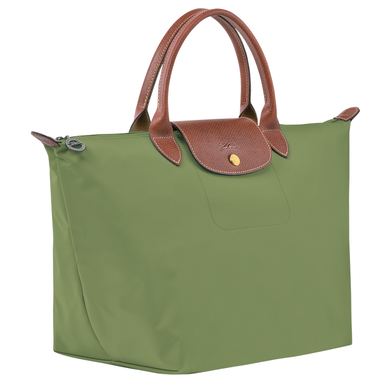 Le Pliage Original M Handbag , Lichen - Recycled canvas  - View 2 of 5