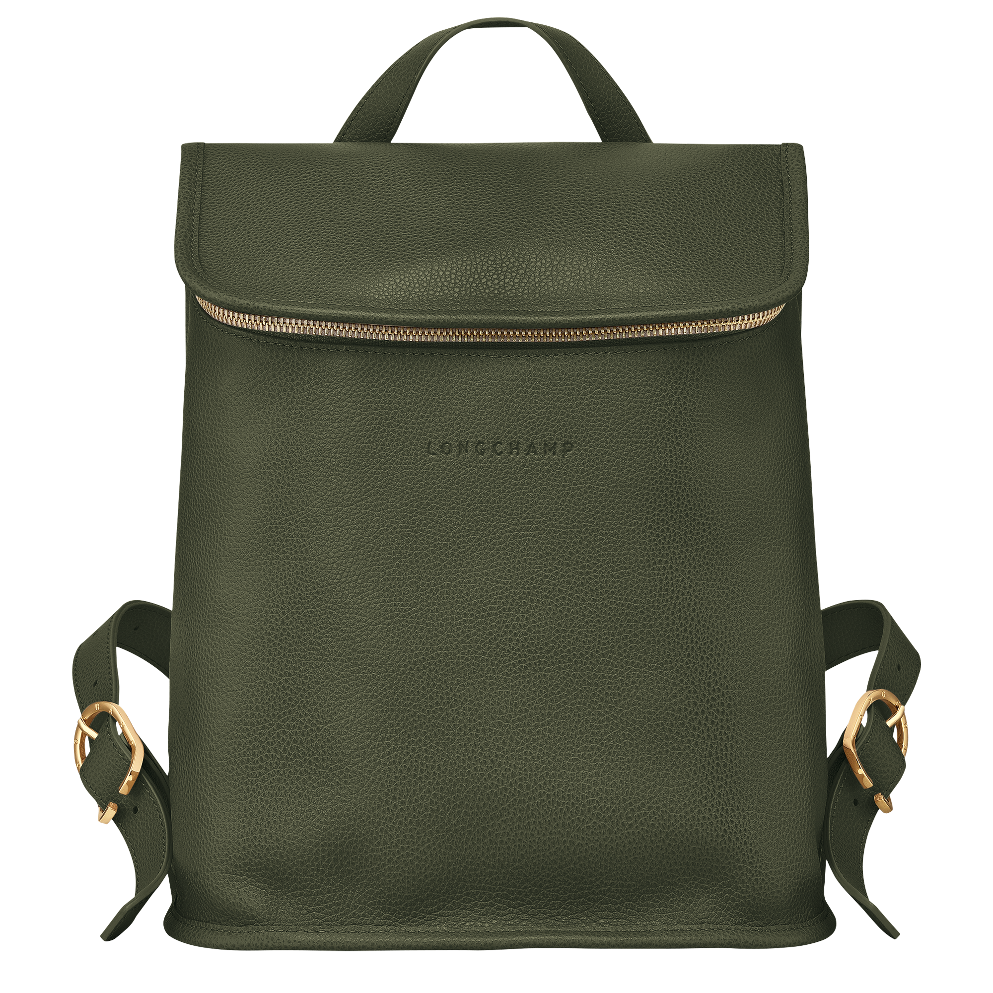 Backpack M, Khaki - View 1 of
3 - zoom in Le Foulonné Backpack M, Khaki