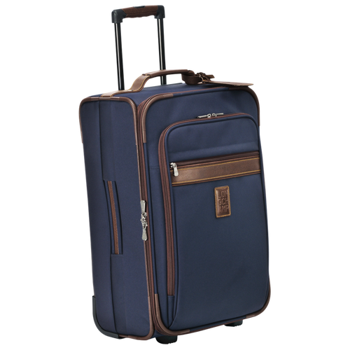 ボックスフォード M スーツケース , ブルー - リサイクルキャンバス - ビュー 3: 4