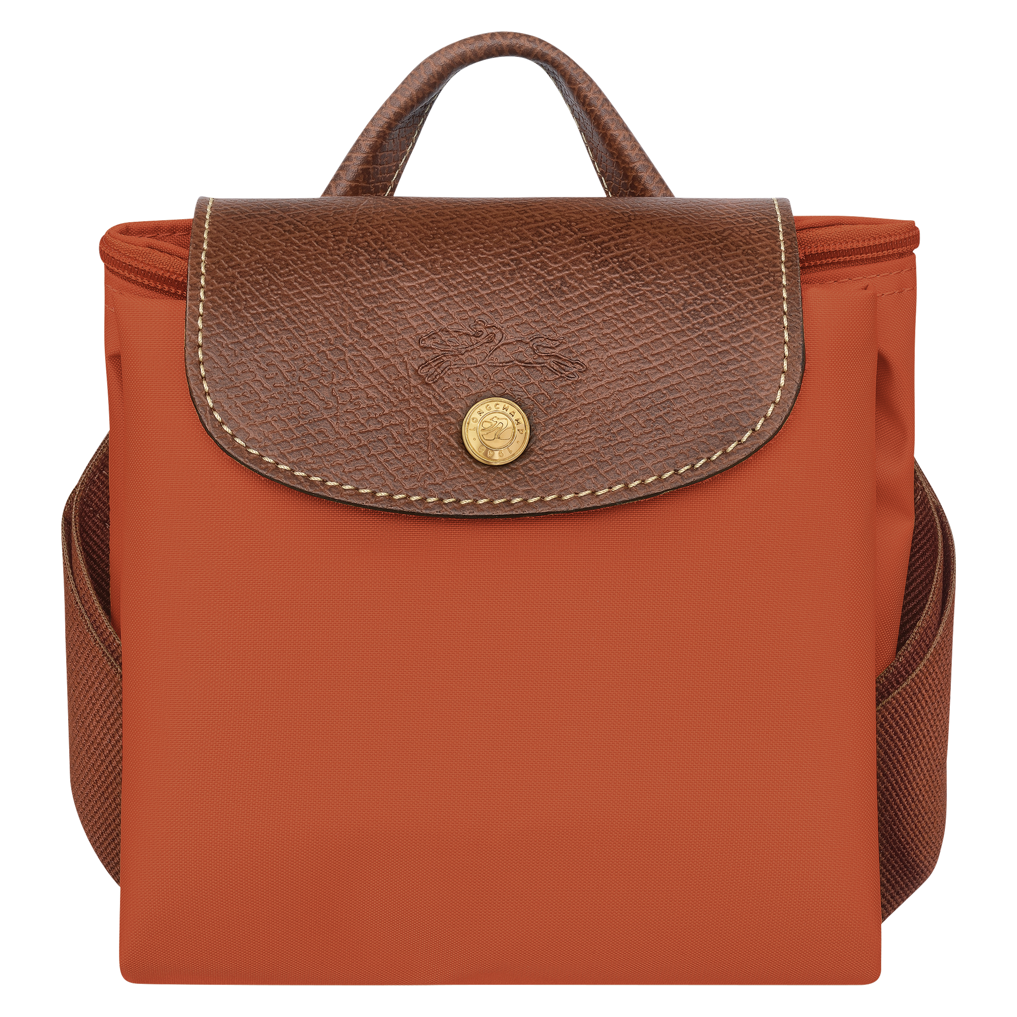 Backpack M, Brick - View 7 of
7 - zoom in Le Pliage Original Backpack M, Brick