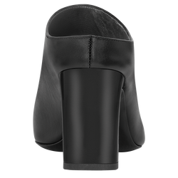 Herbst-Winter-Kollektion 2023 Pantolette mit hohem Absatz, Schwarz