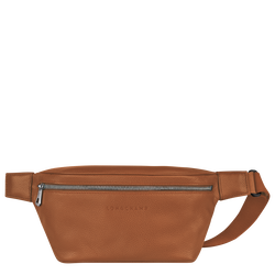 Le Foulonné Belt bag , Caramel - Leather