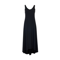 Dress , Black - Crepe