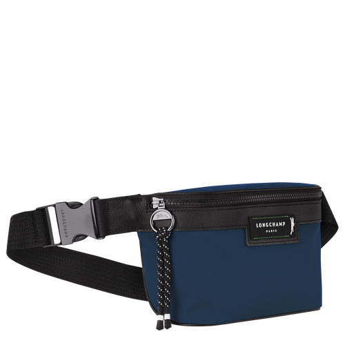 Le Pliage Energy M Belt bag , Navy - Recycled canvas - View 3 of 5