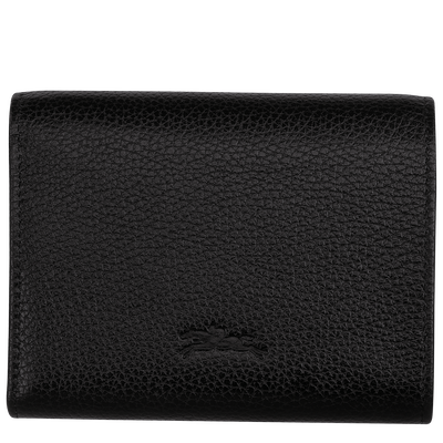 Le Foulonné Wallet, Black