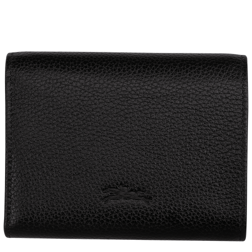 Le Foulonné Wallet , Black - Leather - View 2 of 4