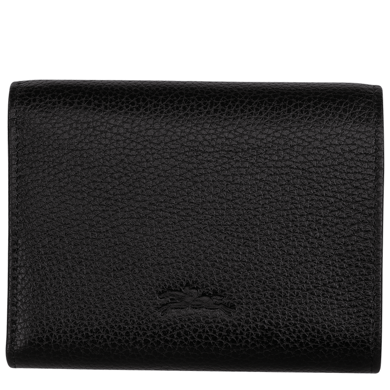 Le Foulonné Wallet , Black - Leather  - View 2 of 4