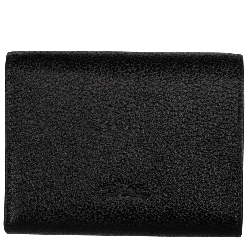 Le Foulonné Wallet , Black - Leather  - View 2 of  4