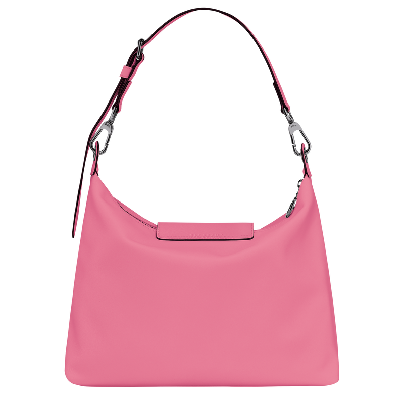 Sac porté épaule M Le Pliage Xtra , Cuir - Rose  - Vue 4 de 6