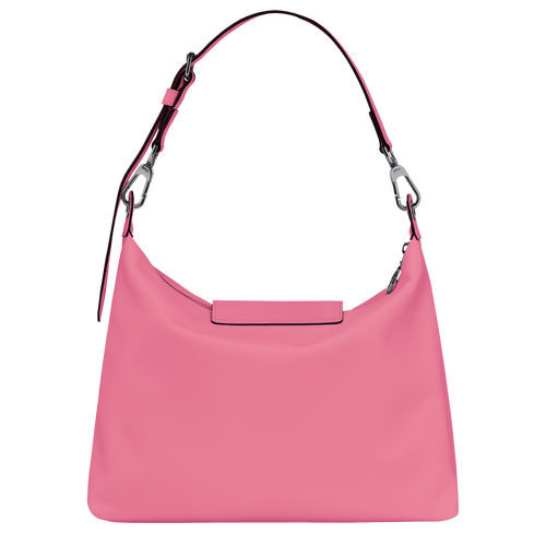 Le Pliage Xtra M Hobo bag , Pink - Leather - View 4 of  6