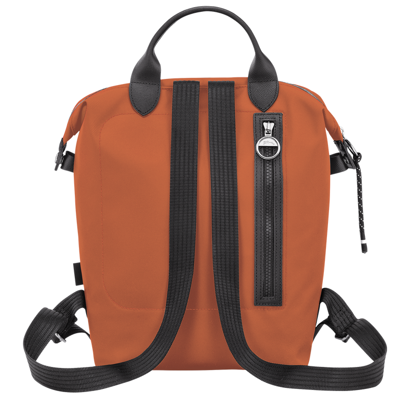 Rucksack L Le Pliage Energy , Recyceltes Canvas - Ockerbraun  - Ansicht 4 von 4