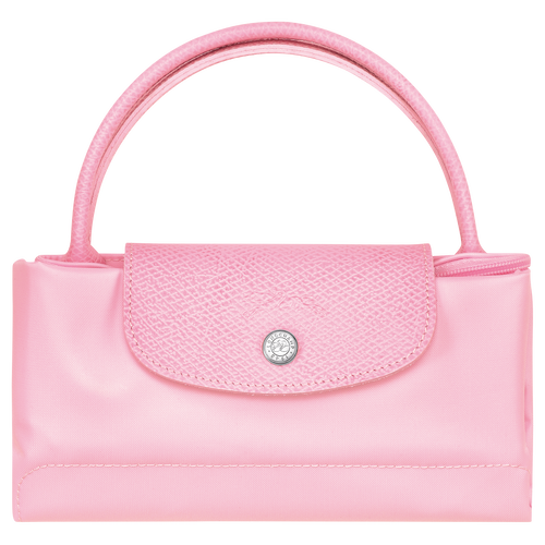Le Pliage Green S Handbag , Pink - Recycled canvas - View 6 of  6