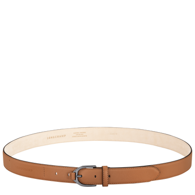 Longchamp 3D Cinturón de mujer , Cuero - Natural