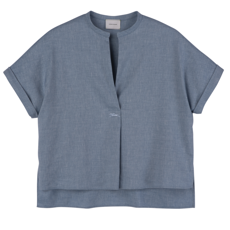 Shirt , Slate - Linen  - View 1 of  5