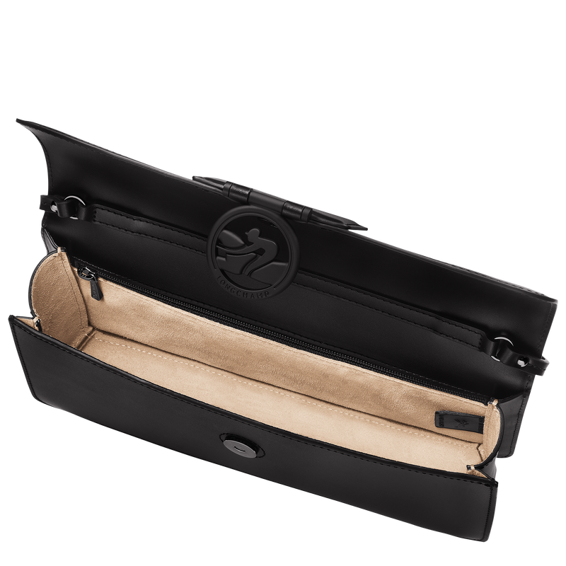 Baguette-Tasche M Box-Trot , Leder - Schwarz  - Ansicht 5 von 6