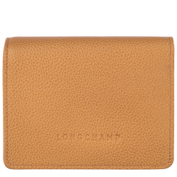 Le Foulonné Wallet , Walnut - Leather