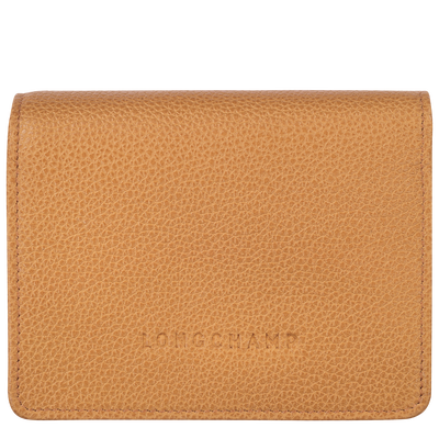 Le Foulonné Cartera compacta , Cuero - Nuez