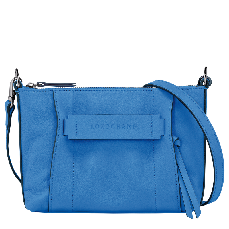 Longchamp 3D 斜背袋 S , 鈷藍 - 皮革  - 查看 1 4