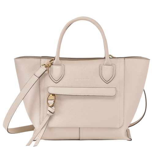 Top handle bag M Mailbox Chalk (10104HTA337) Longchamp US