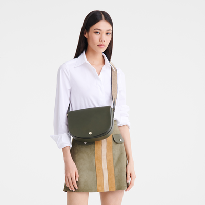 Épure Sac bandoulière M, Kaki