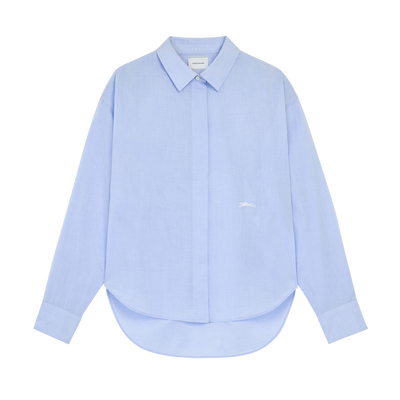 Camisa , Chambray - Azul Claro