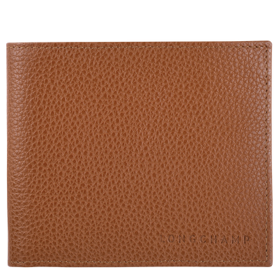 Le Foulonné Wallet, Caramel