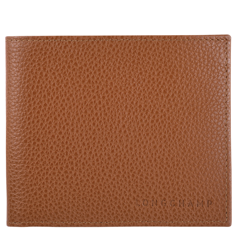 Le Foulonné Wallet , Caramel - Leather  - View 1 of 2