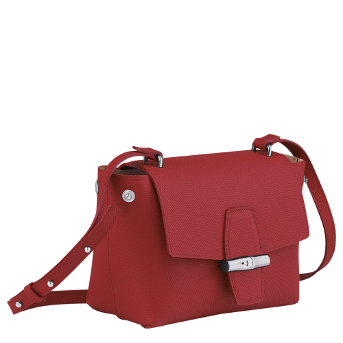 Crossbody bag S Roseau Red (10094HPN545) | Longchamp US Crossbody bag S Roseau Red (10094HPN545) | Longchamp US