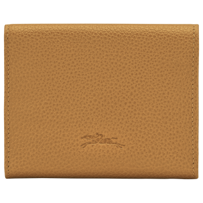 Le Foulonné Compact wallet, Nutmeg