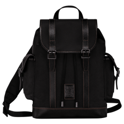 Boxford Backpack , Black - Recycled canvas
