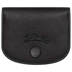 Le Pliage Xtra Card holder , Black - Leather