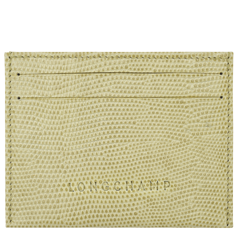 Porta Carte Longchamp Pocket , Pelle - Pistacchio  - View 1 of  2