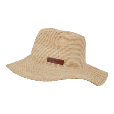 Hat , Natural - Raffia