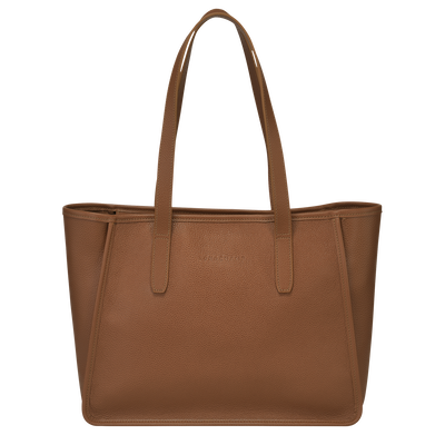 Le Foulonné Tote bag L, Caramel