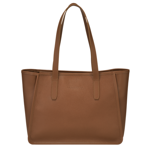 Le Foulonné L Tote bag , Caramel - Leather - View 1 of 5