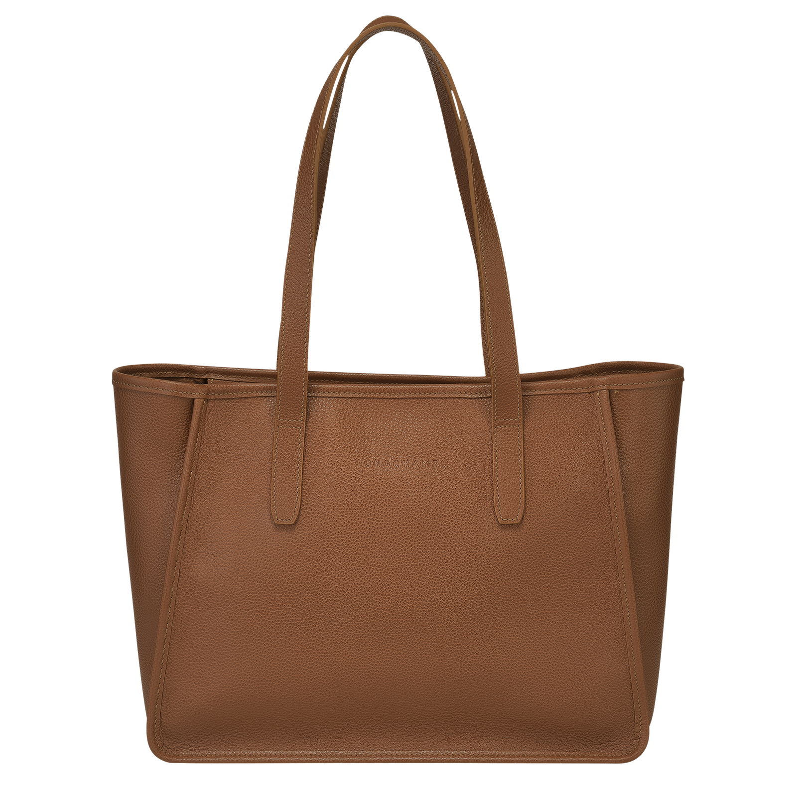 Le Foulonn L Tote bag Caramel Leather Longchamp GB