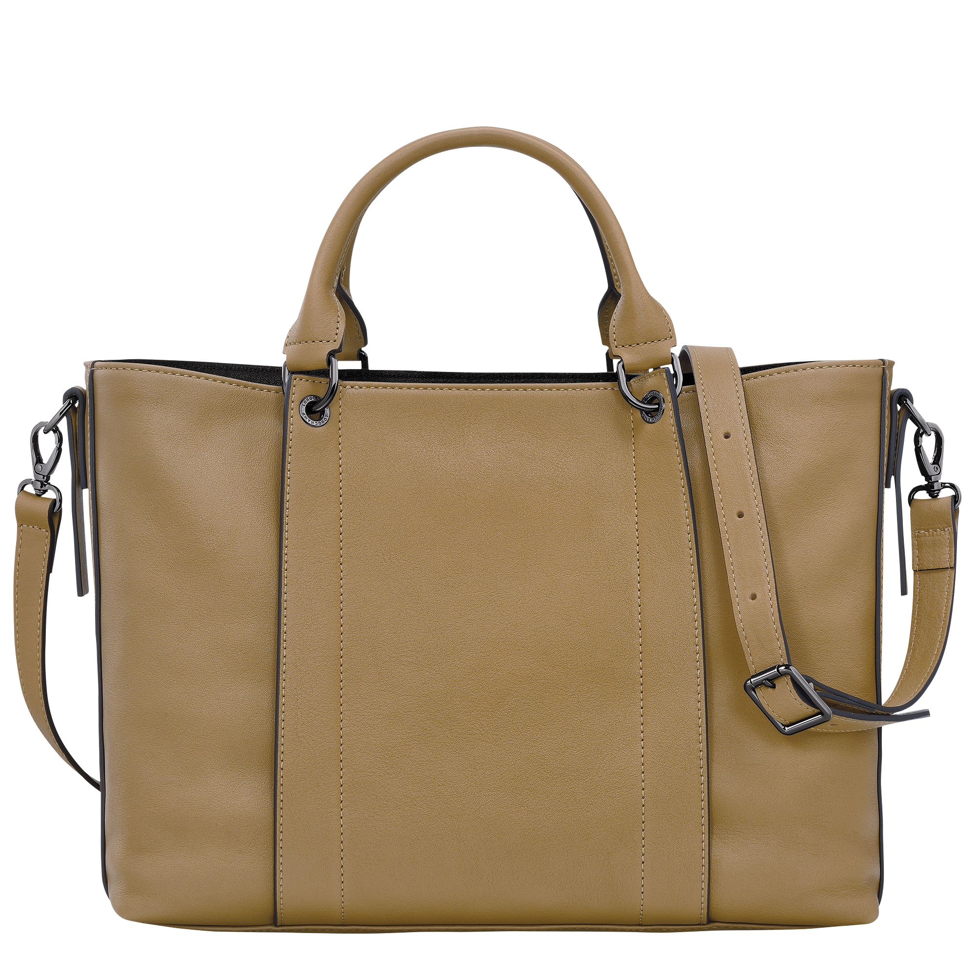 Longchamp 3D Handbag M, Tobacco