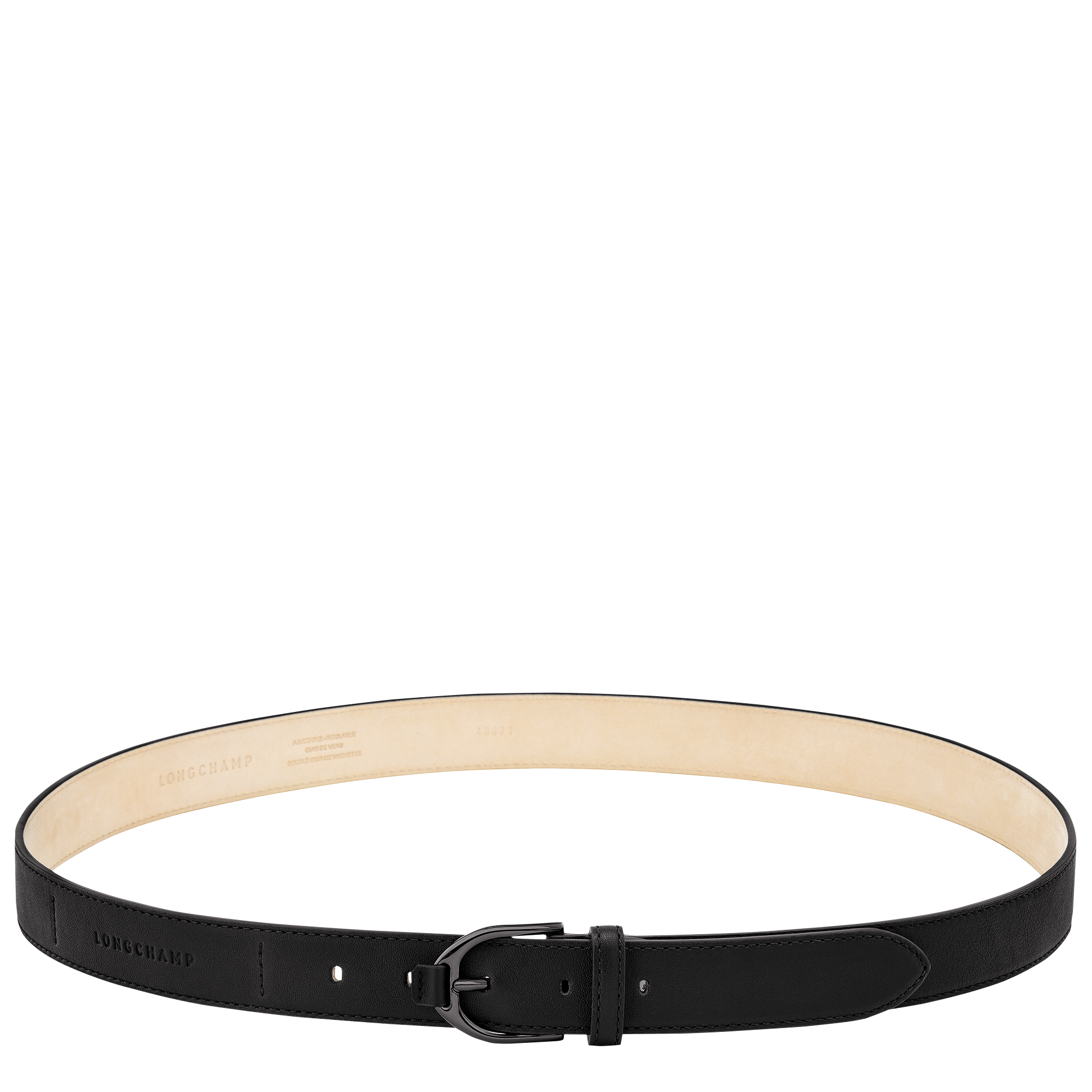Ladies' belt, Black - View 1 of 
        2 - zoom in Longchamp 3D Ladies' belt, Black