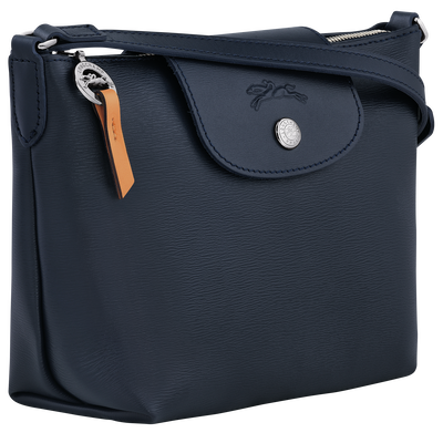 Navy blue over the shoulder bag top
