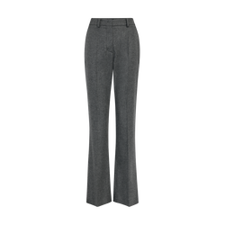 Trousers , Anthracite - Flannel